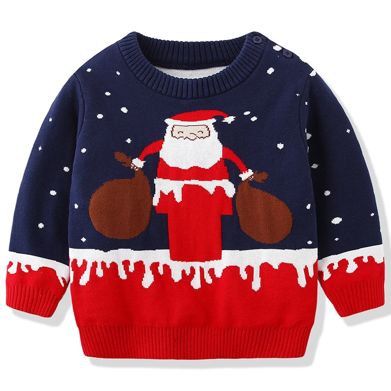 Baby Boy Warm Long Sleeve s Autumn Children Clothes Red Christmas  Kids  For Gir - £82.83 GBP