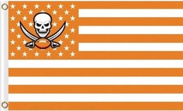 Tampa Bay Buccaneers Star &amp; Strips US Flag 3X5 Ft Polyester - £12.32 GBP