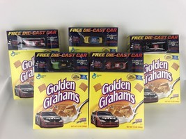 Golden Graham Empty Cereal Box Die Cast Collectible Car Lot Dodge Daytona - $14.95