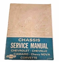1969 Chassis Service Manual Chevrolet Chevelle Camaro Chevy Nova VT - £19.42 GBP