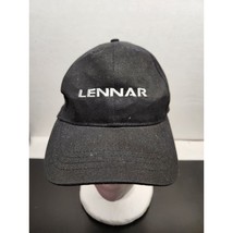 Lennar Black Baseball type strap-back Hat - £9.42 GBP