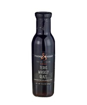 Texas Whiskey Glaze. 12.3 oz bottle. (2 pack) Fischer and Weiser. Bbq Gr... - $49.47
