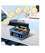 812XL Compatible With Epson 812XL Ink Cartridges Combo Pack 812 -812 XL - $361.24 MXN