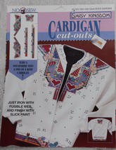 Daisy Kingdom Cardigan Cut-Outs Quilter&#39;s Garden # 0703-1001-002 Appliques - £5.94 GBP