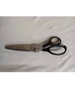 Vintage Craftsman Metal Pinking Shears Black Handle-9&quot; - $20.33 CAD