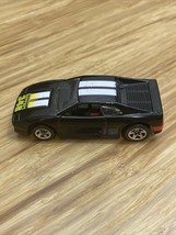 Vintage 1990 Hot Wheels Ferrari 348 Black 1:64 Diecast Car KG JD - $9.89