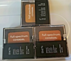 BUY 1 GET 1 AT 10% OFF Covergirl Full Spectrum Matte Ambition Powder Fou... - £6.36 GBP+