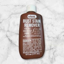Whink Rust Stain Remover Vintage 10 fl oz Bottle 80% FULL Rare Sinks And... - $6.89