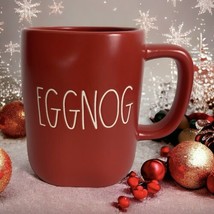 Rae Dunn Christmas Mug Red Eggnog Coffee Tea Cup Holiday NEW - £16.90 GBP