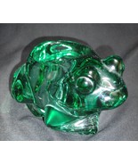 Indiana Glass green frog votive holder - $24.00