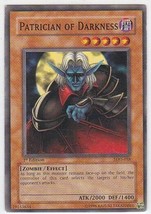 M) Yugioh - Konami - Yu-Gi-Uh! - Patrician of Darkness - LOD-058 - Trading Card - £1.57 GBP