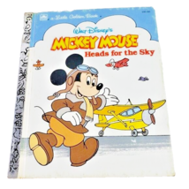 Disney Mickey Mouse Heads for the Sky Golden Book - £5.45 GBP