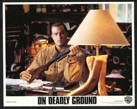 On Deadly Ground 8x10 Color Promo Movie Still Steven Seagal - $24.25