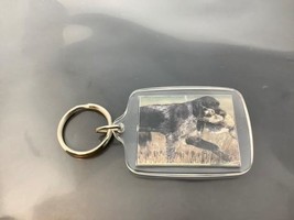 Vintage Promo Keyring Friperie Animale Keychain Hunting Dog Pic Porte-Clés Chien - £6.60 GBP
