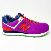 New Balance 574 Classic Luau Voltage Violet Womens Casual Sneakers WL574ILB - £45.78 GBP