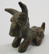 *B4) Vintage Sell Rite Gifts SRG Bronze Scottish Terrier Scottie Dog Fig... - $74.24