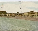 Bath House &amp; Hotel Virginia at Long Beach California Postcard 1914 - $11.88