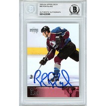 Rob Blake Colorado Avalanche Auto 2003 Upper Deck Signed On-Card Beckett... - £62.92 GBP