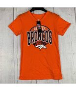 Denver Broncos NFL Large Orange Casual Tshirt Youth Girl - $11.15 CAD