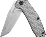 Kershaw CATHODE Silver Folding Pocket Knife Reversible Frame Lock - £25.02 GBP
