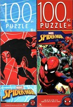 Marvel Spider - Man - 100 Piece Jigsaw Puzzle (Set of 2) - £11.84 GBP