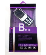 L8star BM 10 Mini Phone Wireless Dialer/Mini Phone Black - £31.14 GBP