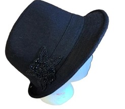 Women&#39;s Ladies Black Cloche Hat Vintage Party Theater Costume Play - £44.98 GBP