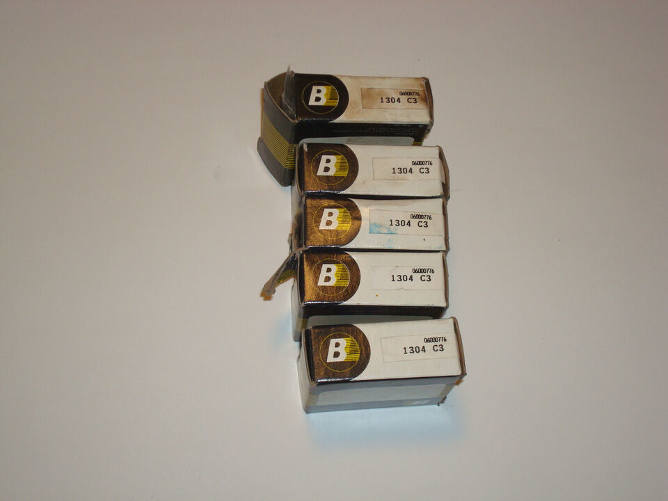 Lot of 5 &quot;Bearings Limited&quot; #1304 C3 self aligning ball bearings 20x52x1... - $56.89