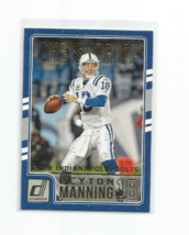 Peyton Manning (Indianapolis Colts) 2016 Panini Donruss The Sheriff Insert #11 - £3.98 GBP