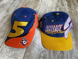 Vintage Nascar Hats - Terry Labonte Tony the Tiger Andy Wallace Miller Lite - £39.95 GBP