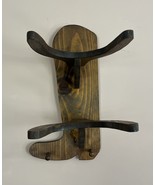 Vintage Cowboy Boot Shaped Cowboy Hat Rack  (Holds 2 Hats) With 2 Hooks ... - €29,83 EUR