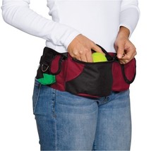 Deluxe Dog Training Treat Bags Red Waist Storage Fanny Pack Travel Acces... - £22.46 GBP