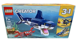 Lego Deep Sea Creatures Lego Creator (31088) Unopened Box 230 Pieces 2019 - £21.94 GBP
