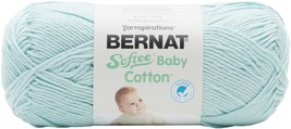 Bernat Softee Baby Cotton Yarn-Aqua Mist 166052-52010 - £16.78 GBP