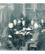 President William McKinley And His Second Cabinet 1901 Victorian Art Pri... - $458.41 MXN