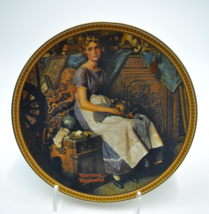 &quot;Dreaming In The Attic&quot; 1st Plate in Rockwell&#39;s Rediscovered Women Series w/COA - £12.50 GBP