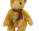 Gund  Gold Colored Teddy Bear 1991 Vintage Plush Stuffed Animal Plastic ... - $14.85