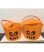 2023 McDONALD&#39;S Halloween Bucket Pail HAPPY MEAL TOYS Orange Skeleton Se... - $13.38 CAD