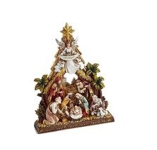 Hallelujah Angel Nativity Scene by Napco - £36.51 GBP