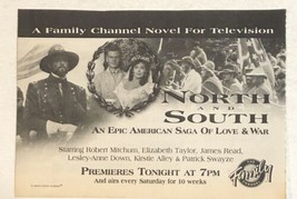 North And South Tv Guide Vintage Print Ad Patrick Swayze Kirsti Alley Tpa8 - $5.93