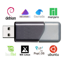 100 in 1 Linux Distro Mega Pack Live USB Collection Multiboot BIOS/UEFI [512] - £31.86 GBP+