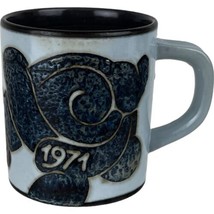 Vintage Royal Copenhagen Denmark Fajance Pottery Annual 3” Tall Mug Date... - $20.83