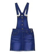MSRP $29 Cutie&#39;s Fashions Medium Blue Denim Skirt Shortalls Size 4 - $17.03 CAD