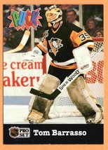 Pittsburgh Penguins Tom Barrasso 1992 Pro Set Puck Candy #22 nr mt - £3.18 GBP