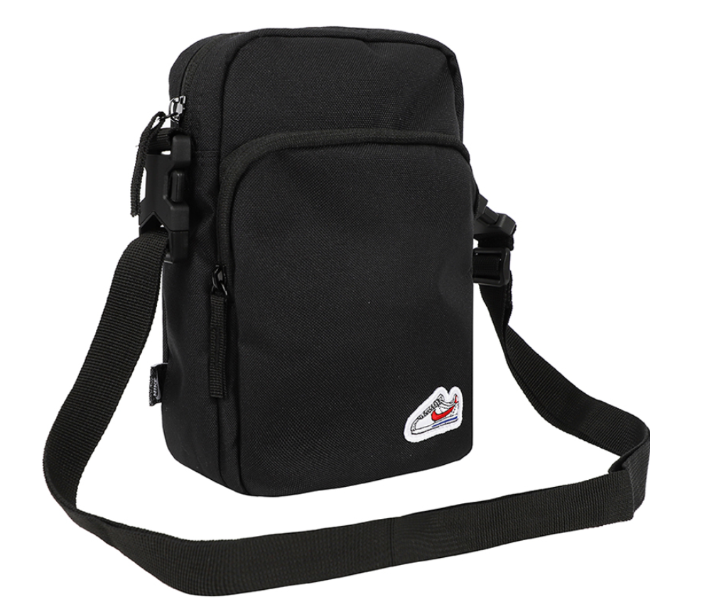 Nike Cortez Heritage CrossBody Bag 4L Unisex Casual Sports Bag Black HM4... - $51.38