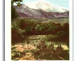 Pikes Peak from Palmer Park Colorado CO UNP Unused UDB Postcard M17 - $3.91