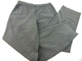 Briggs Gray Elastic Waist Dress Pants Womens 10 - $24.74