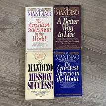 Lot of 4 OG Mandino Motivational Books Greatest Secret In The World - $19.95