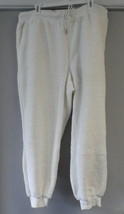 Adore Me Women&#39;s Cozy Pants Loungewear Sleepwear RE-66 White Size 2X - £11.17 GBP