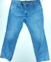 Levis 541 Athletic Taper Men 40x32 (Actual 42x31) Jeans Blue Denim Stretch Flex - $16.30